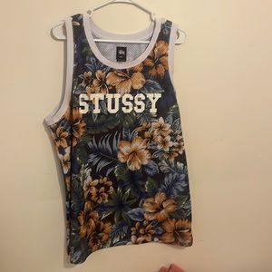 Stussy floral print jersey